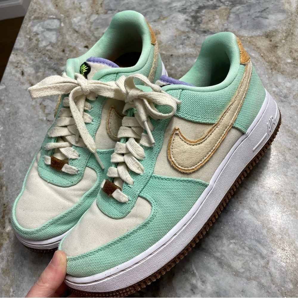 Nike Air Force 1 CZ0268-300 Low "Happy Pineapple" sneakers Women’s 9